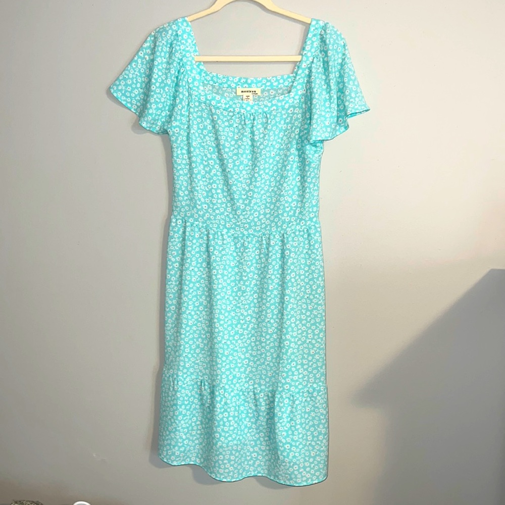 MONTEAU FLORAL DRESS- MED
